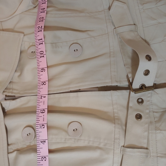 HOST'S PICK. NWOT Diane Von Furstenberg Women's Trench Coat US 4 - Picture 16 of 16